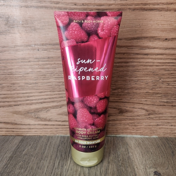 Bath & Body Works Other - NWT Bath & Body Works Sun-Ripened Raspberry Body Cream